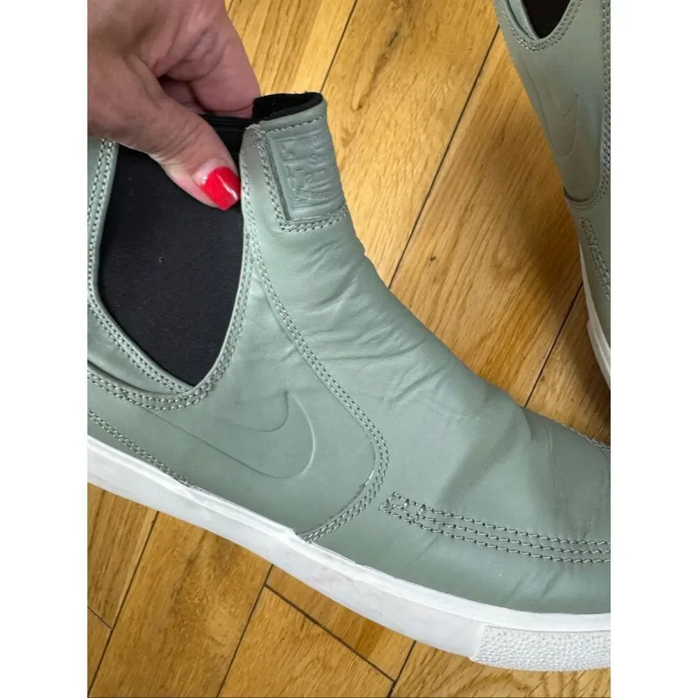 Nike SB ZOOM Air Stefan Janoski Jade Horizon Slip Mid Rm Ankle Boot 8.5 EUR 42